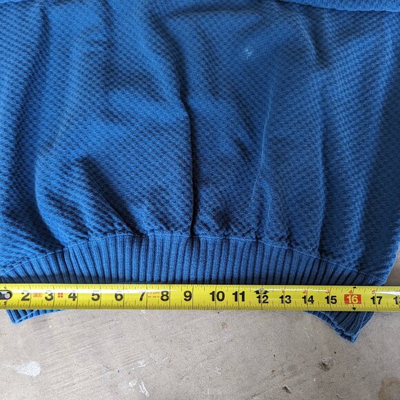 Vintage Boundary Line Waffle Sweater Amish Country Pennsylvania - Picture 15 of 15